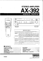 Yamaha AX-392-Service-Manual 